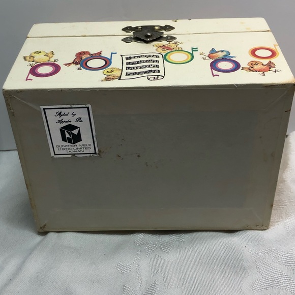 Vintage ballerina music box Taiwan 1976 Works Gunther Mele - Picture 11 of 17